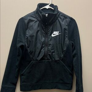 Nike Youth Boys Black Pullover Fleece, Size Large